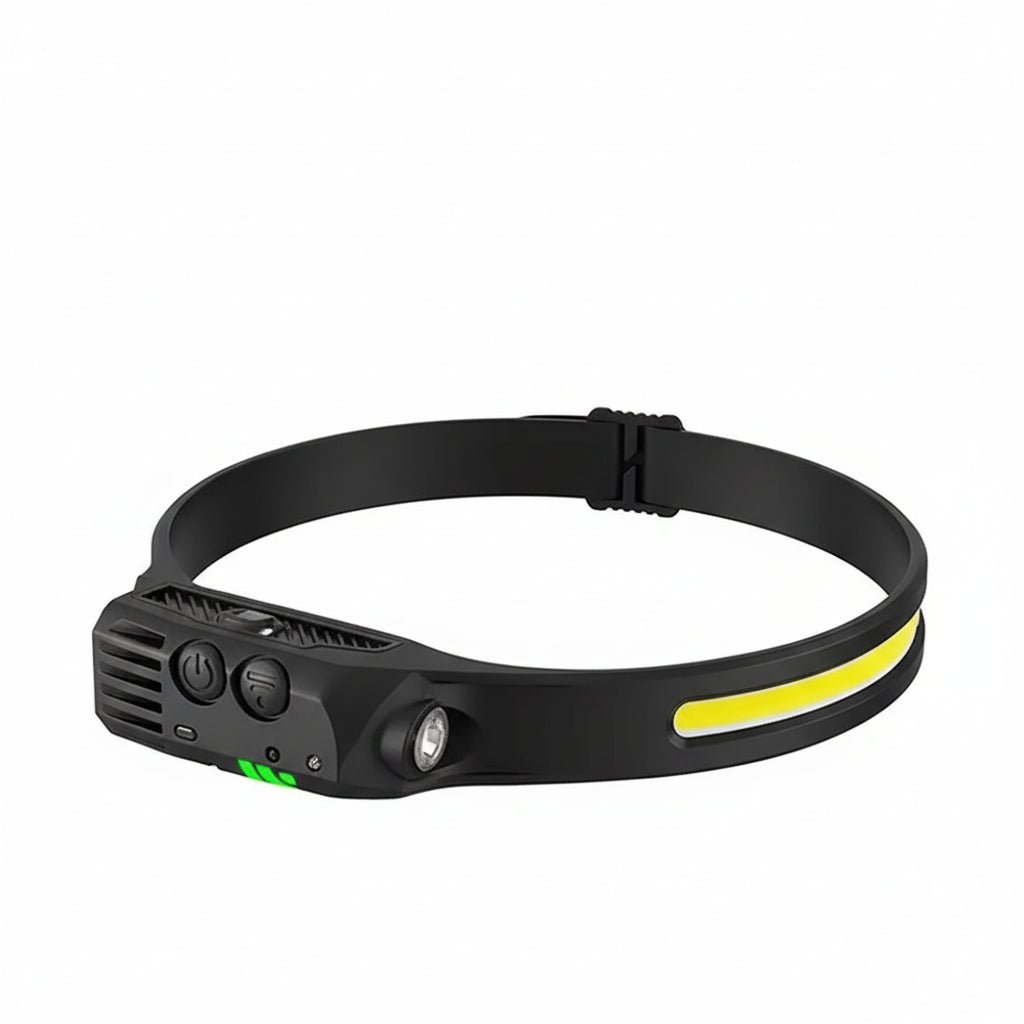HEADFLASH – USB-wiederaufladbare LED-Stirnlampe mit 500 Lumen und 3 Modi 8
