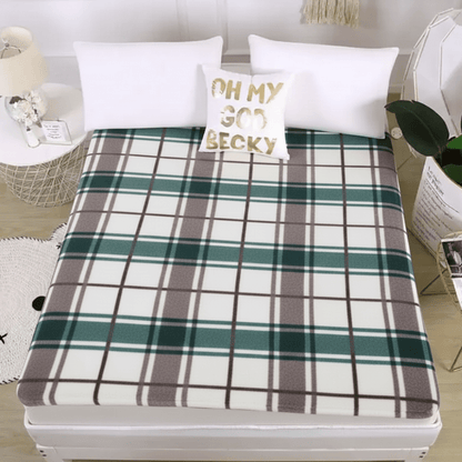 HEATCLOUD – Gemütliche elektrische Heizdecke mit Plüschmaterial und intelligenter Temperaturregelung 0