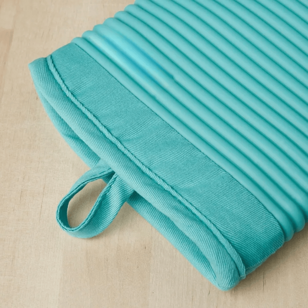 HEATGRIP – Gerippter, weicher Silikon-Ofenhandschuh für sicheres Kochen 3