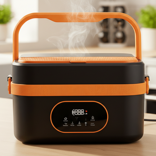 HEATMEAL – Kabellose, selbstheizende Lunchbox für warme Mahlzeiten überall 0