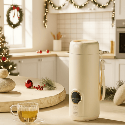 HEATWAVE KETTLE – Tragbarer elektrischer Heizbecher (550 ml) mit Temperaturregelung 0