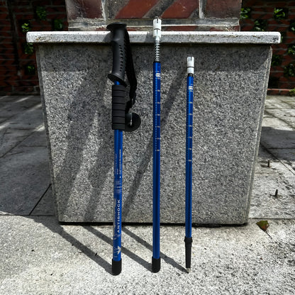 Bastones de trekking de aluminio – Apoyo ligero y amortiguado para excursionistas aventureros