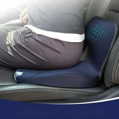 HIPSHAPE – Ergonomisches L-förmiges Memory-Schaum-Kissen zur Unterstützung von Hüfte und Taille 1