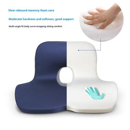 HIPSHAPE – Ergonomisches L-förmiges Memory-Schaum-Kissen zur Unterstützung von Hüfte und Taille 3
