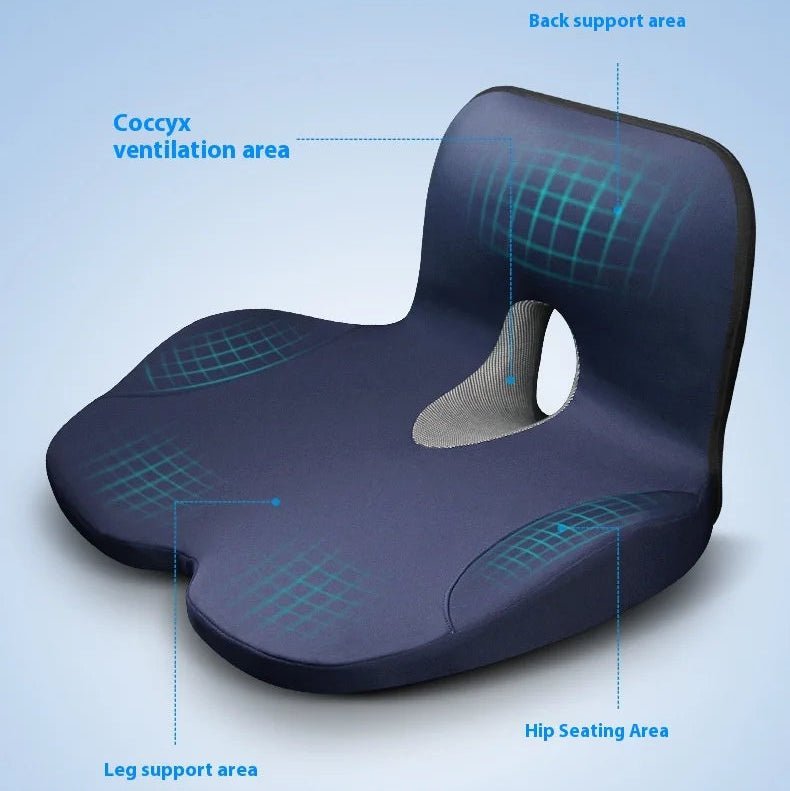 HIPSHAPE – Ergonomisches L-förmiges Memory-Schaum-Kissen zur Unterstützung von Hüfte und Taille 7