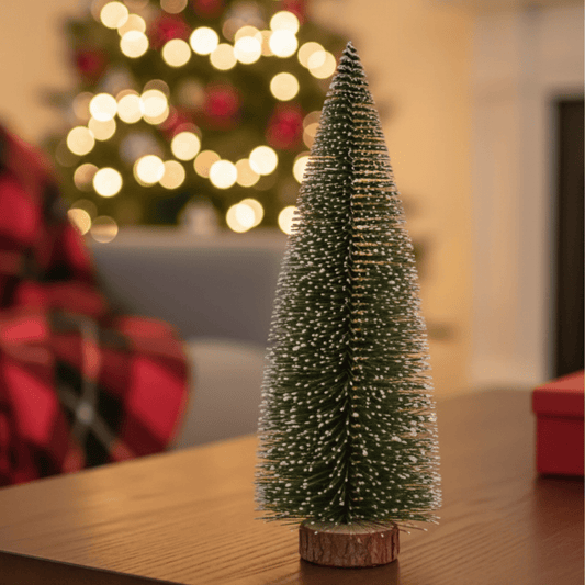 HOLISPRUCE – Miniatur-Kiefer aus PVC mit Schneebedeckt für Weihnachtsdekorationen 0