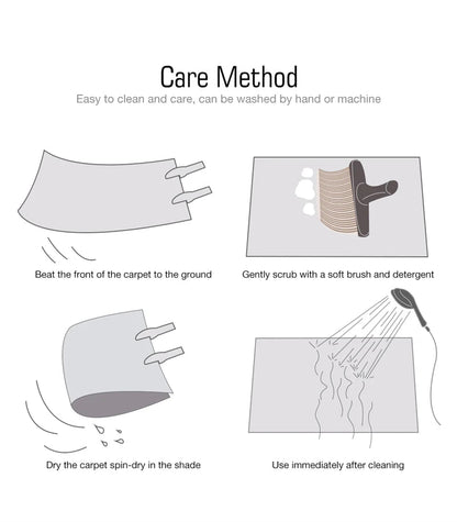 HOLLYHOME – Rutschfester, dekorativer Teppich für weihnachtliche Stimmung 7