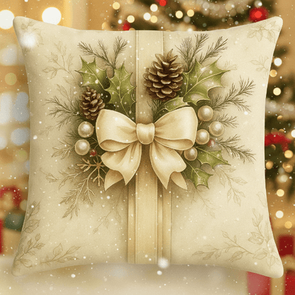 HOLLYPLUSH – Festliche Samtkissenbezüge mit Vintage-Weihnachtsmotiven 2