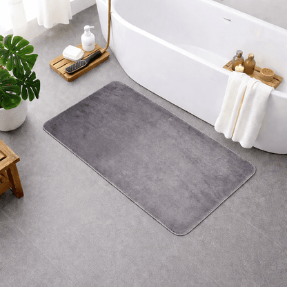 HOMEVA – Badematte aus Memory-Schaum mit Anti-Rutsch-Funktion 0