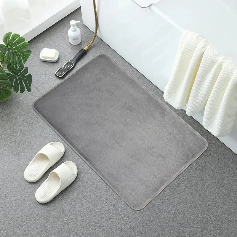 HOMEVA – Badematte aus Memory-Schaum mit Anti-Rutsch-Funktion 4