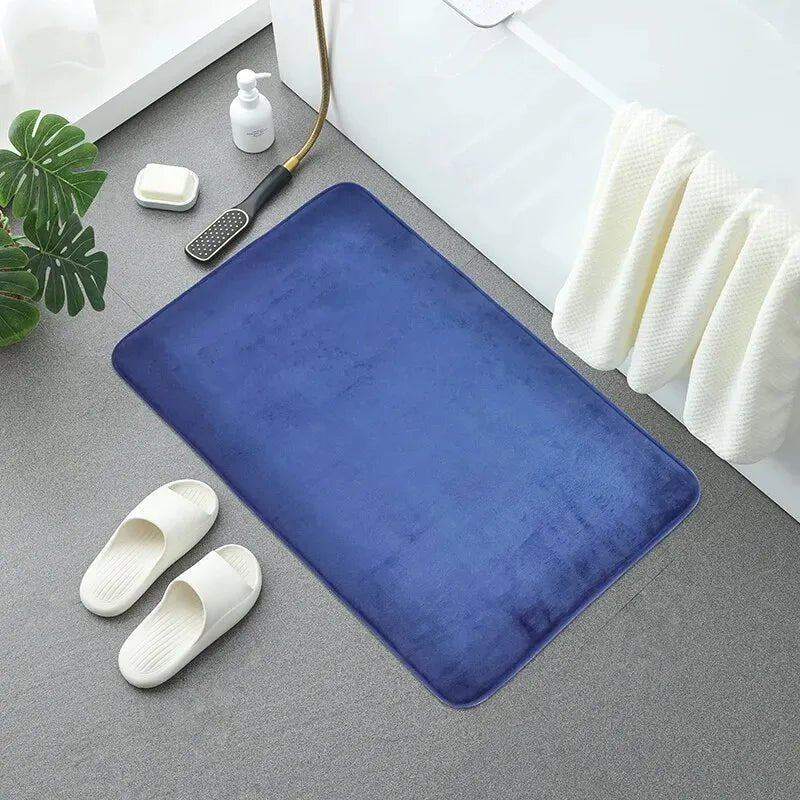 HOMEVA – Badematte aus Memory-Schaum mit Anti-Rutsch-Funktion 9