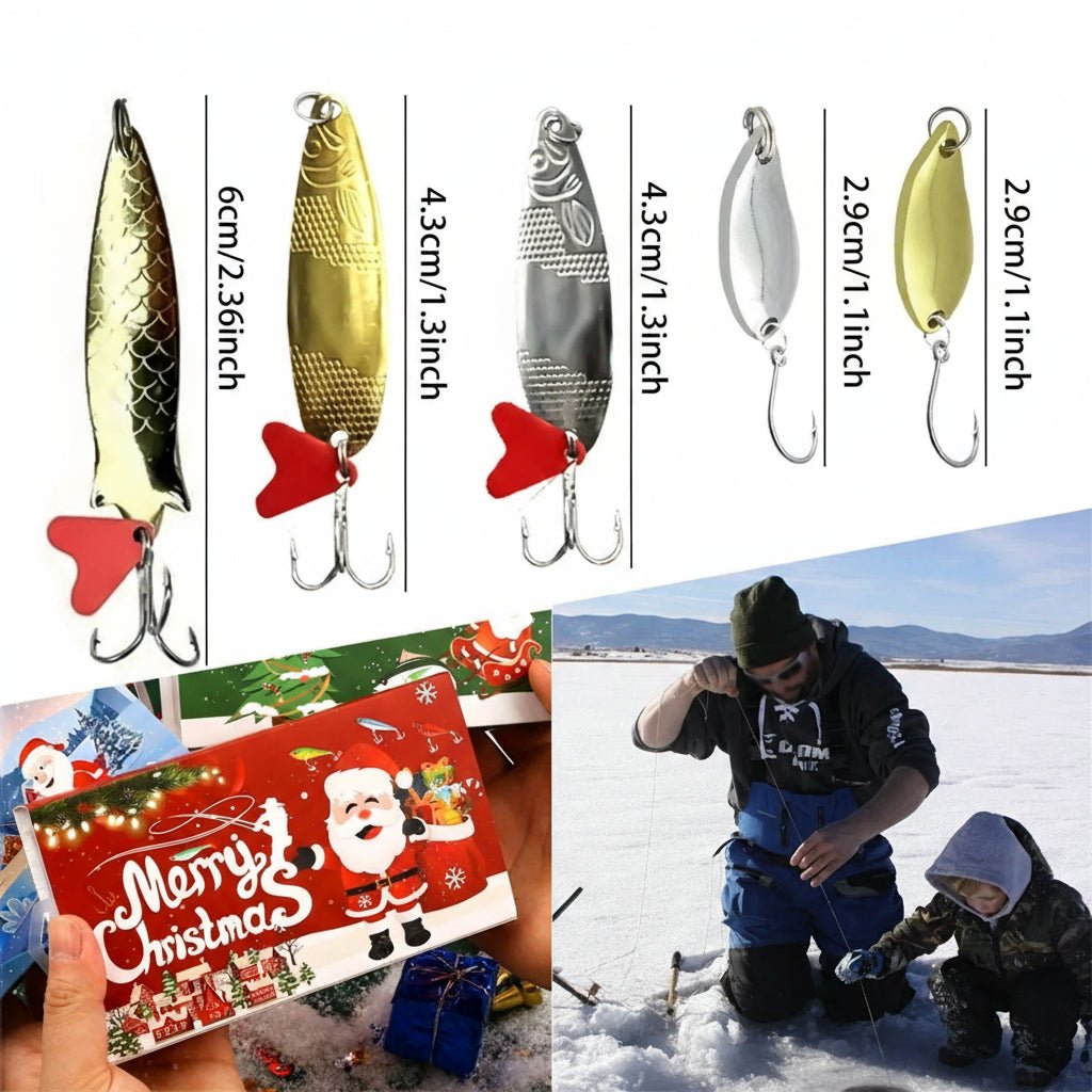 HOOKHAVEN – 73-teiliges Angelset im Adventskalender 4