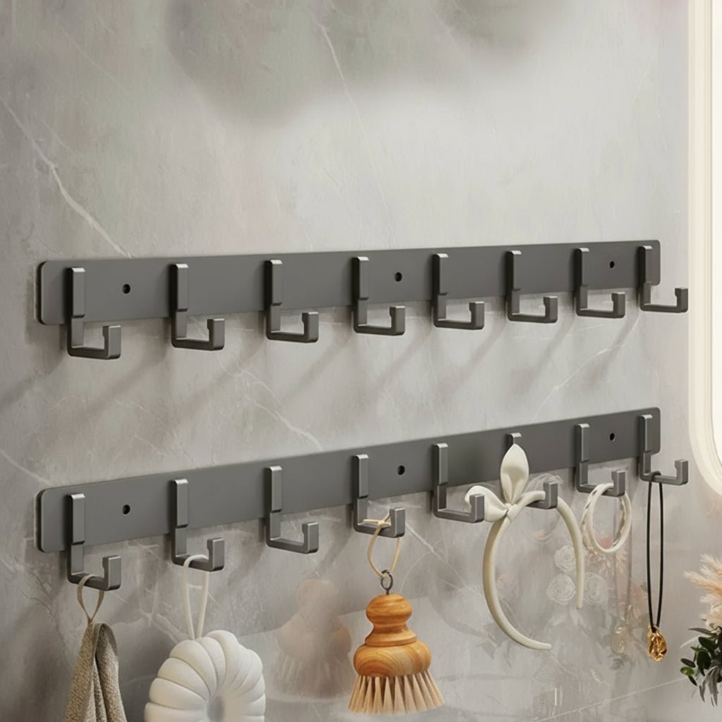 HOOKSMITH – Stabile Wandgarderobe mit schwarzen Haken 12