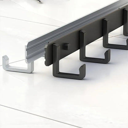 HOOKSMITH – Stabile Wandgarderobe mit schwarzen Haken 5