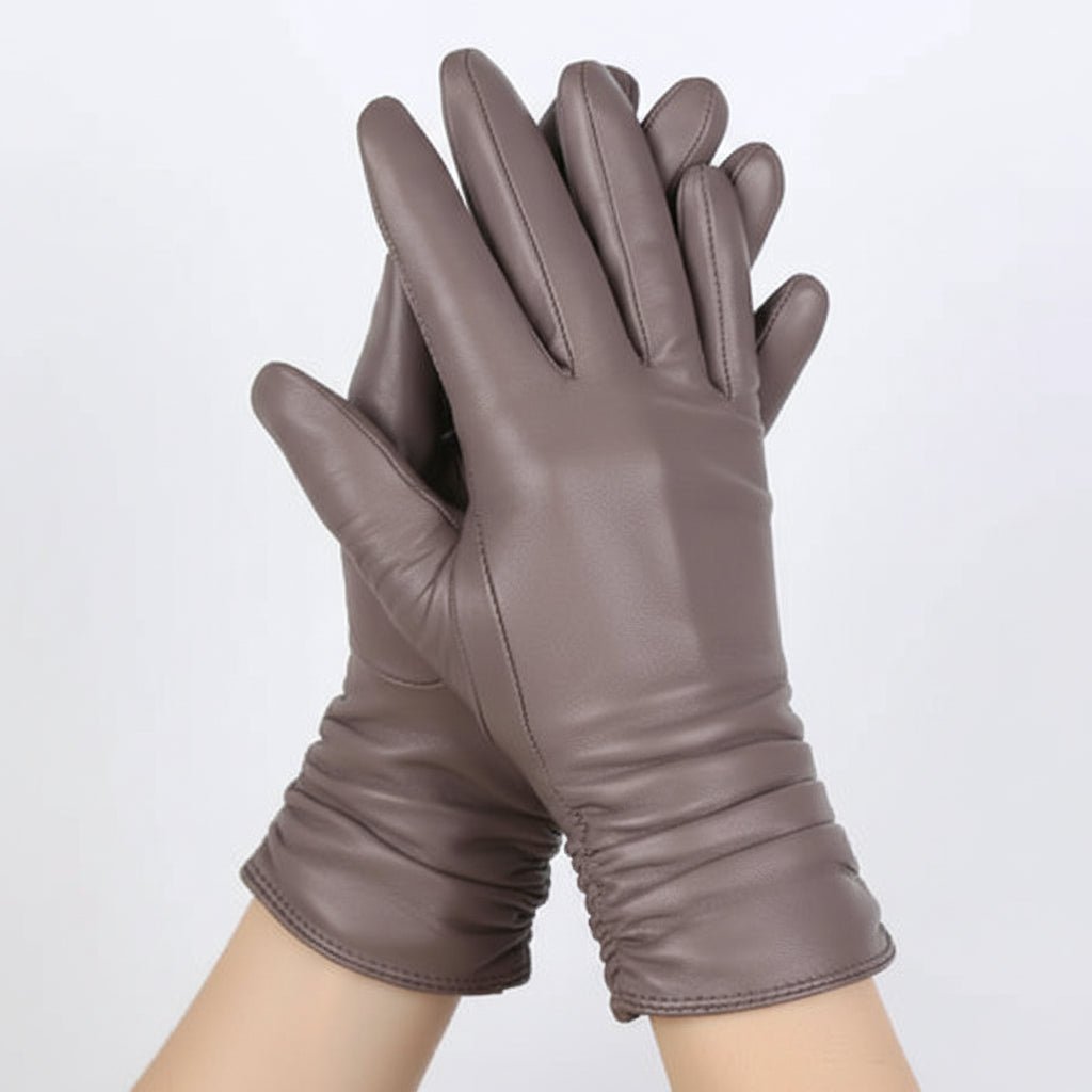 LUXLEATHER – Guanti da donna in pelle foderati per l'inverno