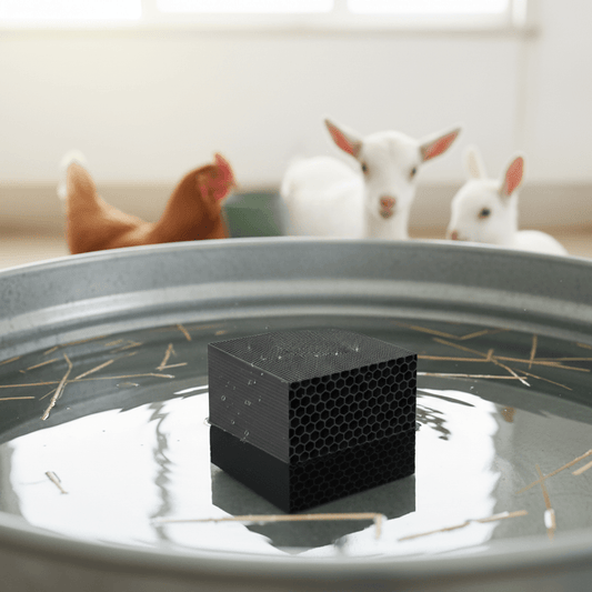 HYDROCUBE – Natürlicher Wasserreiniger mit Biofiltration für Nutztiere und landwirtschaftliche Betriebe 0