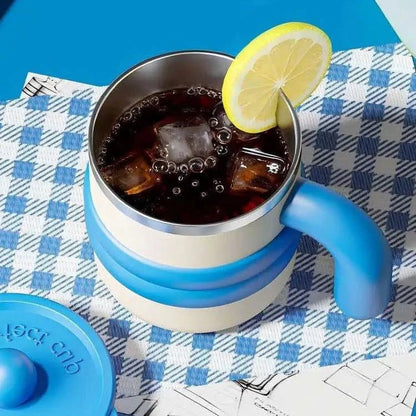 TRAVELOX – Isolierter Edelstahl Coffee Mug mit süßem Motiv