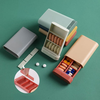 Nordicpill - Stilvolle Medikamentenbox Mit Flexiblen Fächern Für Reisen-3