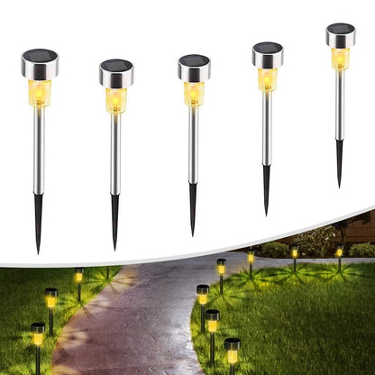 Solar-LED-lamp voor de tuin – Weerbestendig, energiezuinig met geïntegreerde lichtsensor