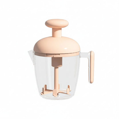 Halbautomatischer Handmixer - Ergonomisches Handrührgerät zum Eierschlagen & Milchaufschäumen 6