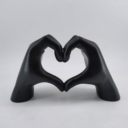 LoveSculpt Wood - Handmade wooden decorative figure for a loving home