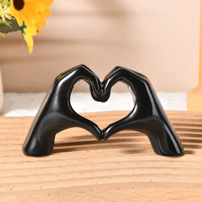 LoveSculpt Wood - Handmade wooden decorative figure for a loving home