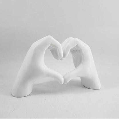 LoveSculpt Wood - Handmade wooden decorative figure for a loving home