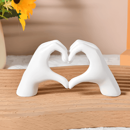 LoveSculpt Wood - Handmade wooden decorative figure for a loving home