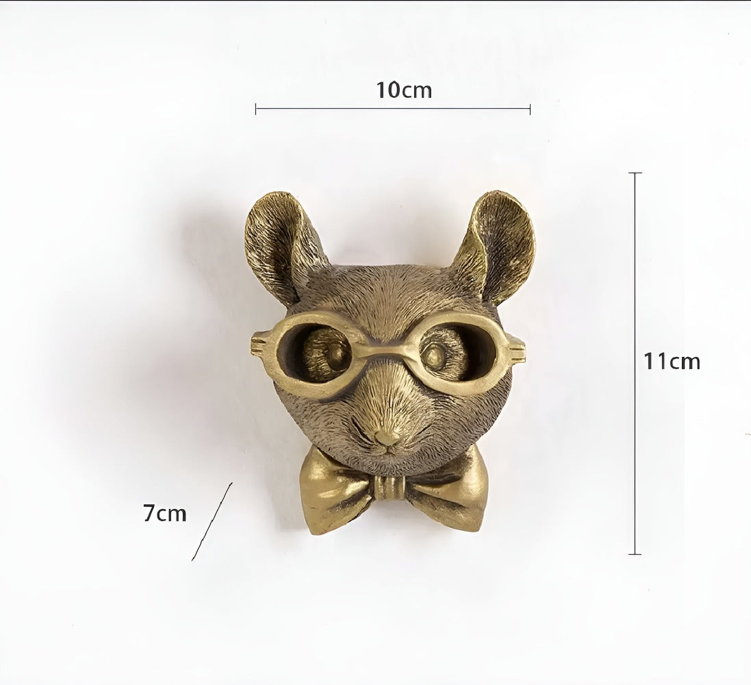 ANIMAL ART HOOKS – Handmade wall hooks in animal shapes for stylish storage