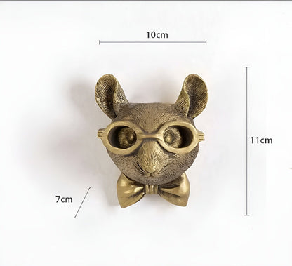 ANIMAL ART HOOKS – Handmade wall hooks in animal shapes for stylish storage