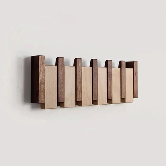 PIANOWOOD – Handmade Wall Coat Rack in Piano Style