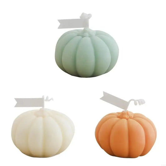 AromaSphere – Bougie parfumée artisanale en forme de citrouille pour une ambiance chaleureuse