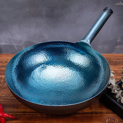 WokCraft – Traditioneller Eisen-Wok, unbeschichtet & langlebig