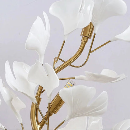 GINKGOLUX – Lámpara de pared LED | Diseño elegante de hoja para espacios con estilo