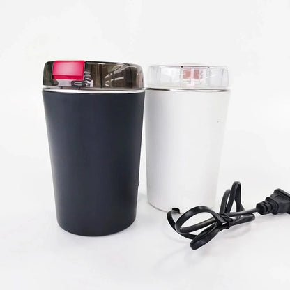 GRINDORA – Macinacaffè Elettrico Mini in Acciaio Inossidabile