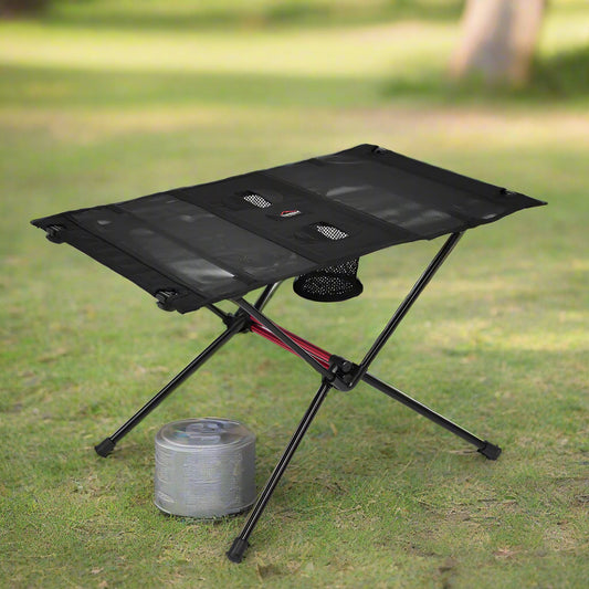 AdventurePro folding camping table - Portable picnic and fishing table for outdoors