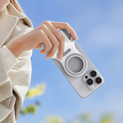 SNAPGRIP – Magnetic Selfie Grip with Light & Stabilization
