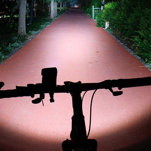 CYCLOLIGHT – Faro para bicicleta con powerbank y soporte para teléfono