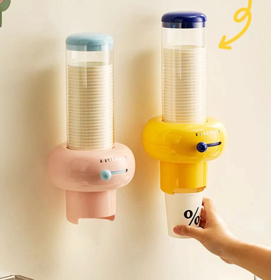 CUPHOLD – Wandbekerhouder voor schone en ruimtebesparende gebruik