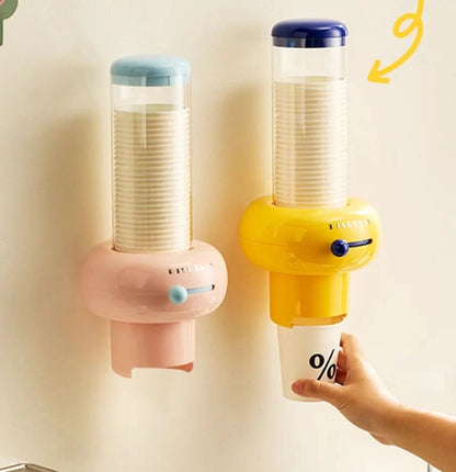 CUPHOLD – Wandbekerhouder voor schone en ruimtebesparende gebruik