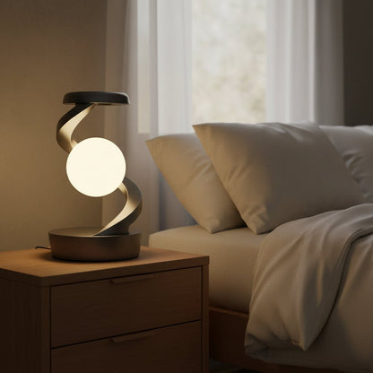 FLOATIX – Lámpara de levitación con control por gestos y RGB