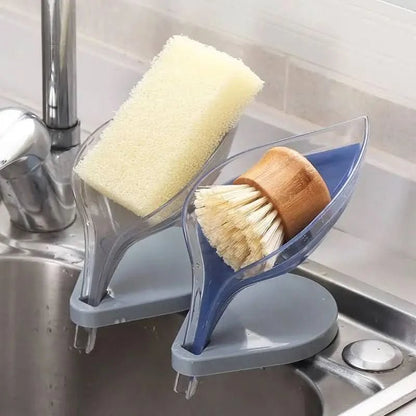 LEAFDRAIN – Portasapone da bagno a forma di foglia con scarico