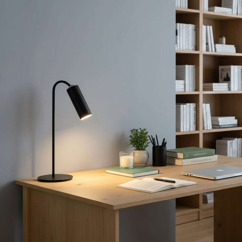 NEXORA – Lampada da scrivania a LED a batteria per studio e lettura