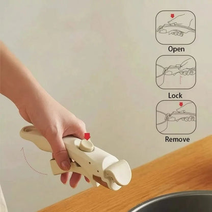 GRIPHANDLE – Manico per pentola rimovibile resistente al calore e sicuro