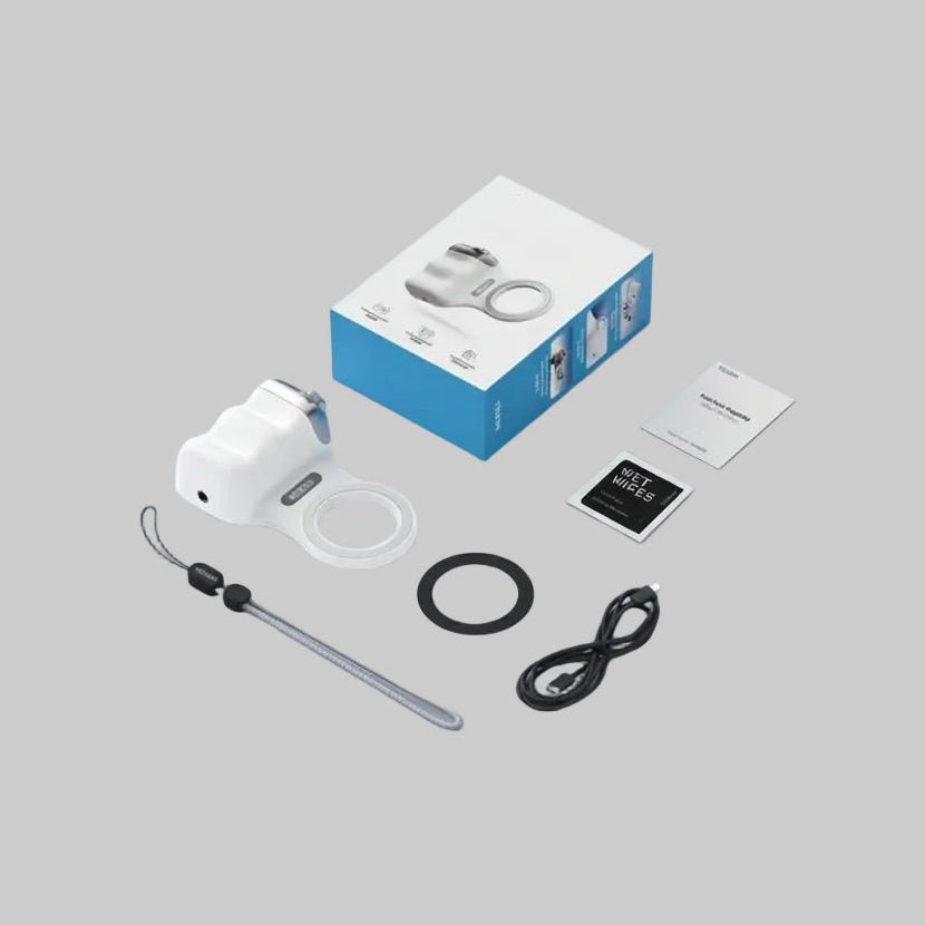 SNAPGRIP – Magnetic Selfie Grip with Light & Stabilization