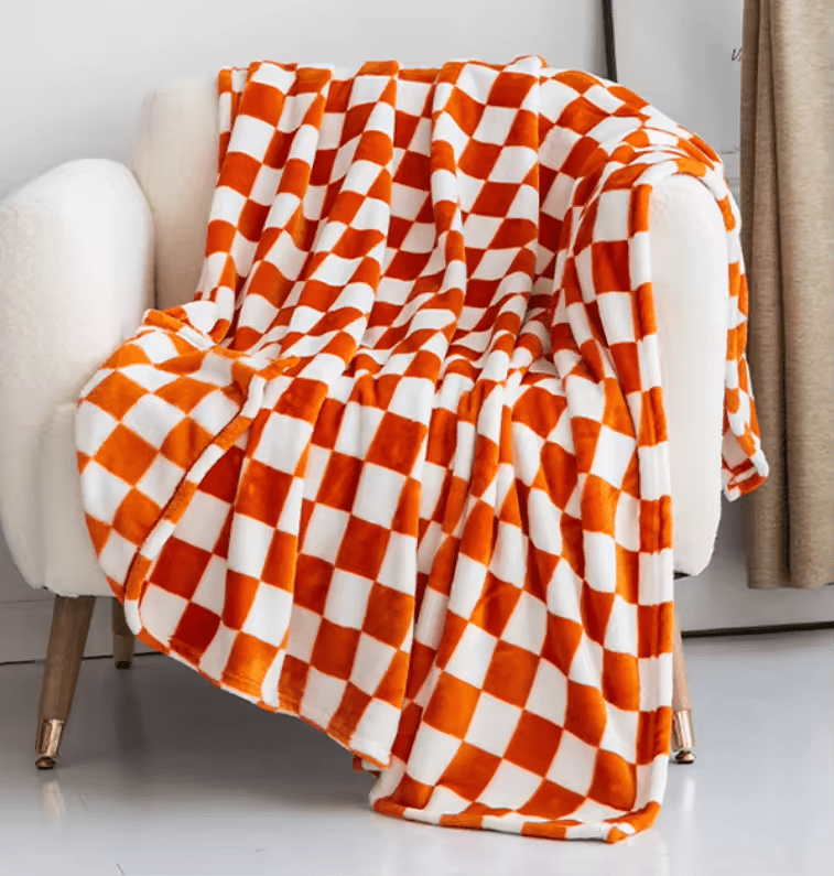 COZYCHECK – Flannel Fleece Blanket | Soft, Warm & Usable Year-Round