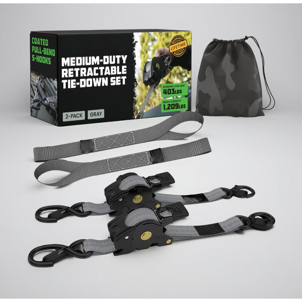 LADESPANN – Correas de amarre enrollables automáticas para carga segura