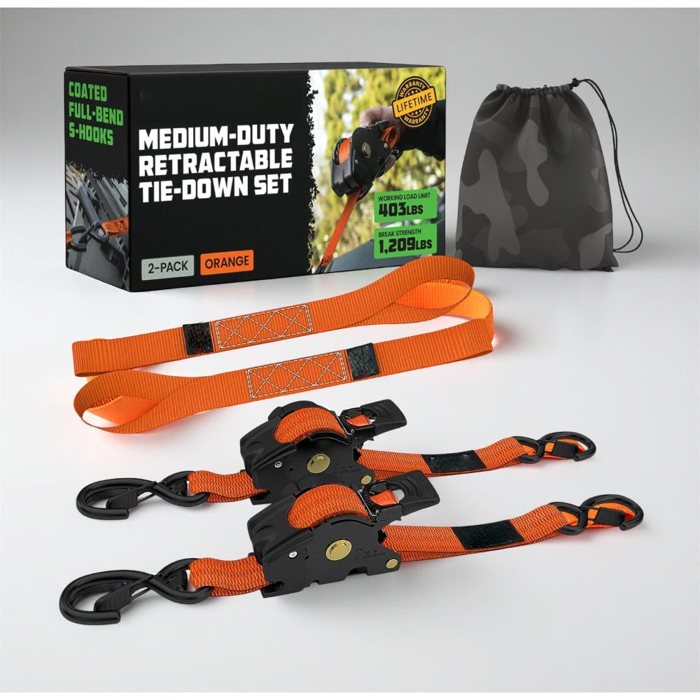 LADESPANN – Correas de amarre enrollables automáticas para carga segura