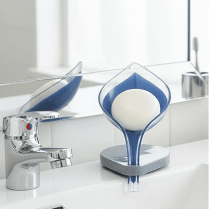 LEAFDRAIN – Portasapone da bagno a forma di foglia con scarico