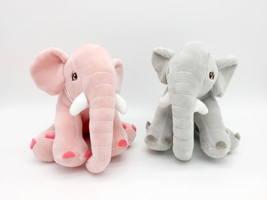 Trunklet Joy – Suave mini amigo elefante con ventosa para bebés